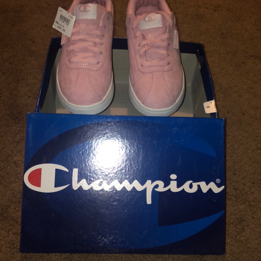 Brand new pink champion shoes